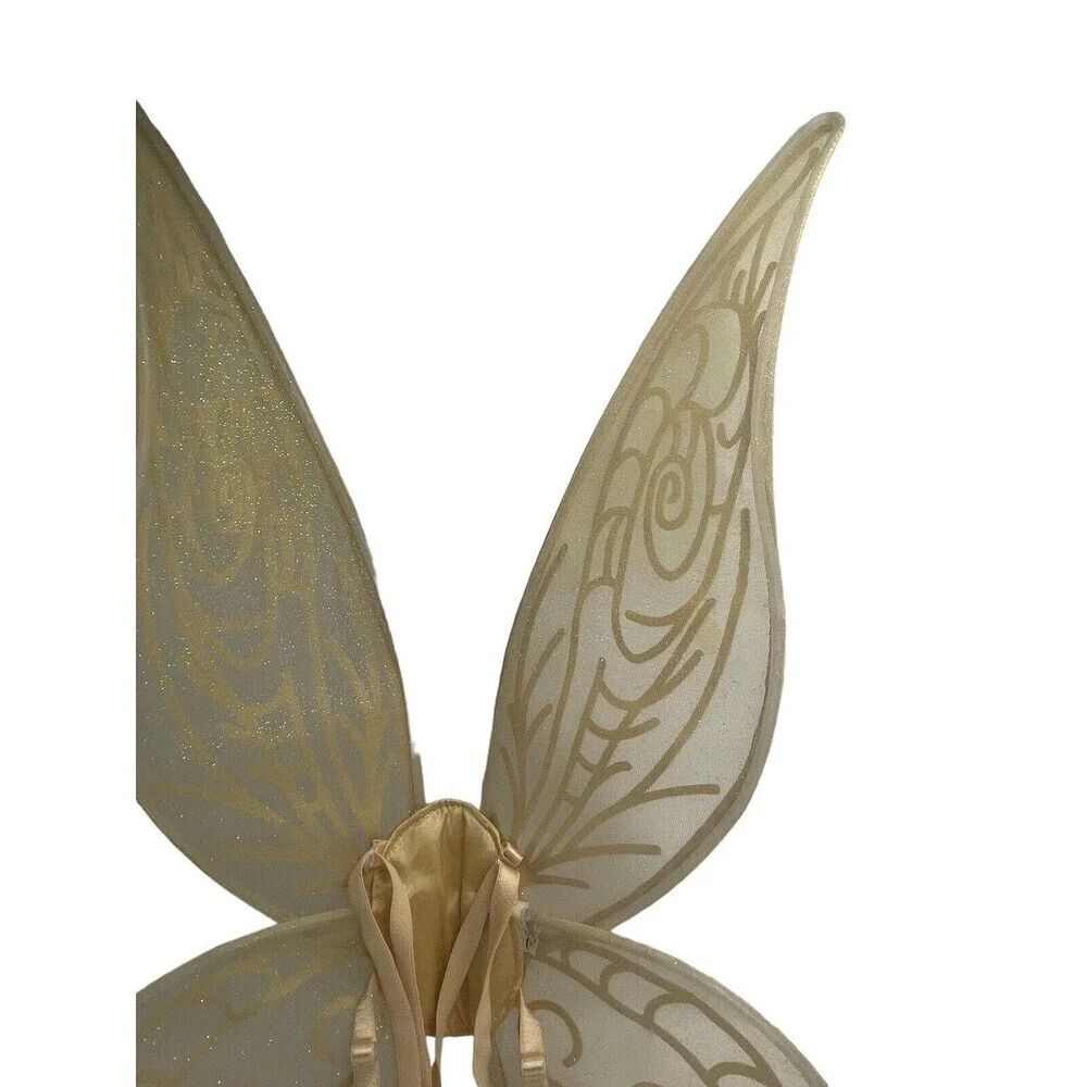 Disney Store Zarina The Pirate Fairy Golden Costume Wings Child Size OSFM